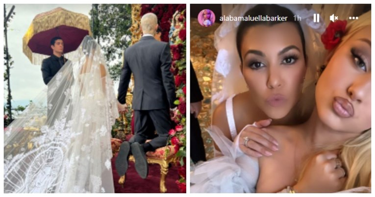 Kourtney Kardashian i Travis Barker vjenčali se u Italiji (treći put)