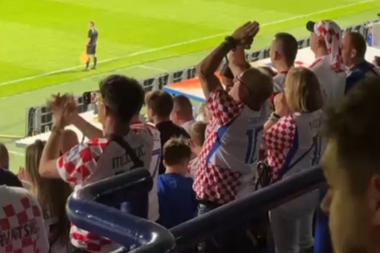 VIDEO Emotivna reakcija Modrićevih roditelja nakon gola. Slovenci oduševljeni