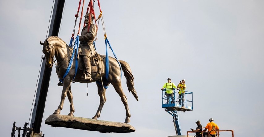U SAD-u uklonjen kip južnjačkog generala, neki ga smatraju rasističkim simbolom