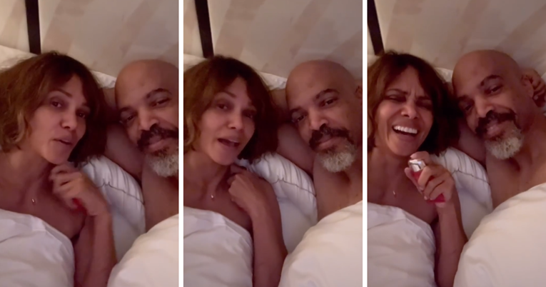 Halle Berry objavila video sa svojim dečkom, bili su goli ispod pokrivača