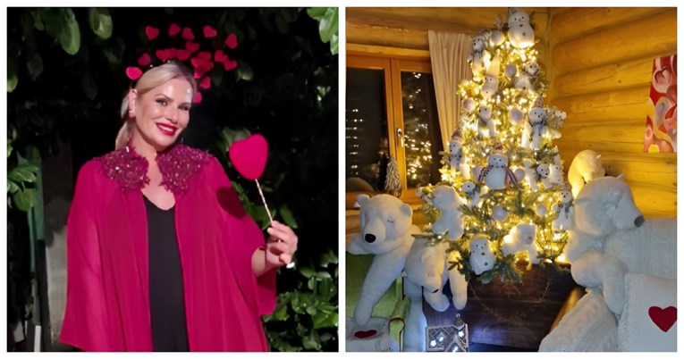 Iva Todorić pohvalila se božićnim ukrasima u vikendici u Gorskom kotaru