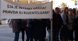 Prosvjed radnika Galeba u Omišu: "Treba ispitati tko stoji iza ponude iz Istre"
