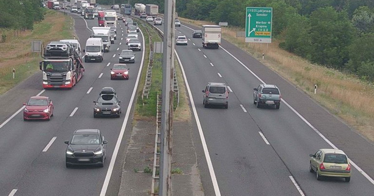 Gužve na autocestama kod Zagreba, na A2 kolona od 5 kilometara