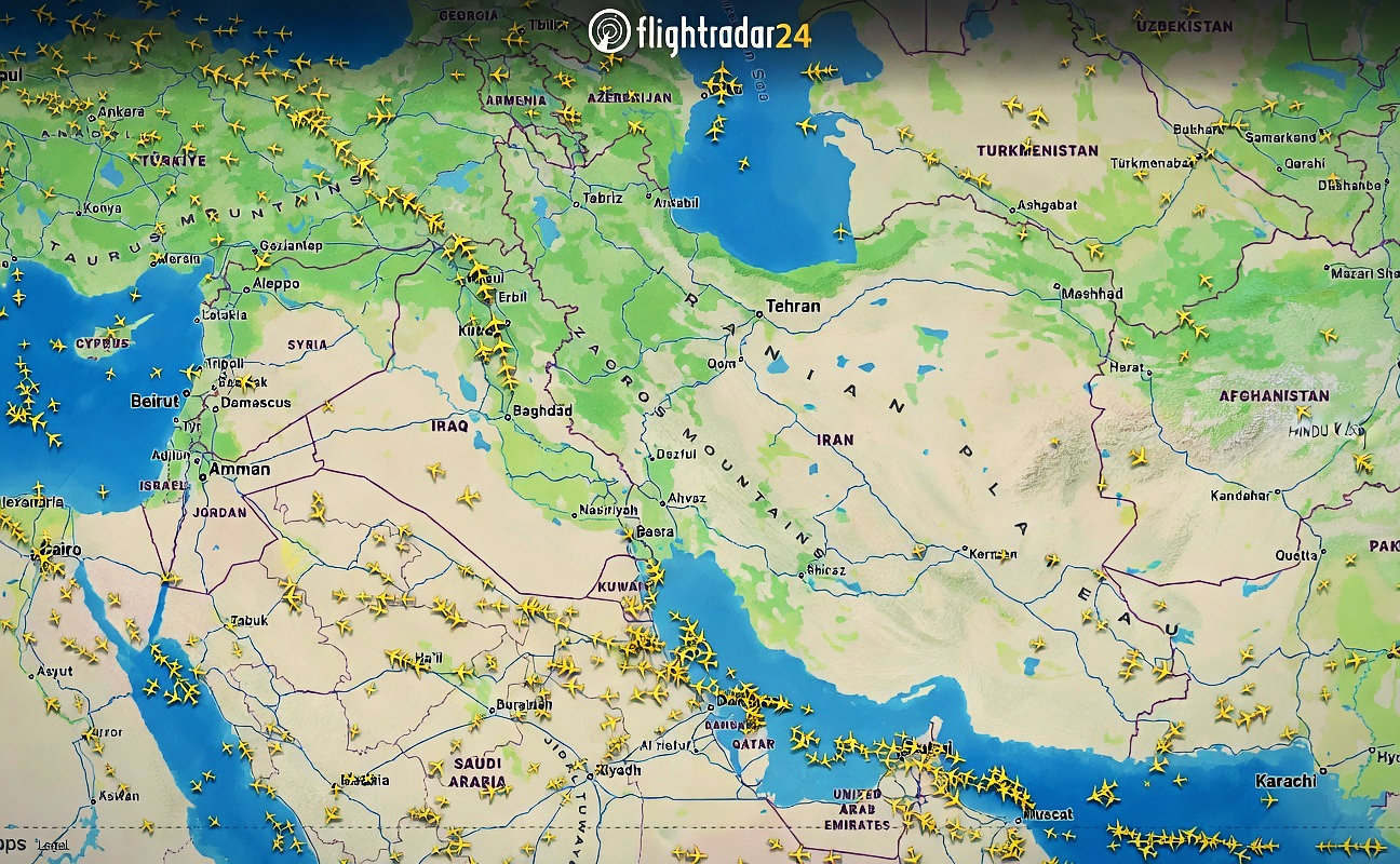 Ovako izgleda nebo iznad Irana