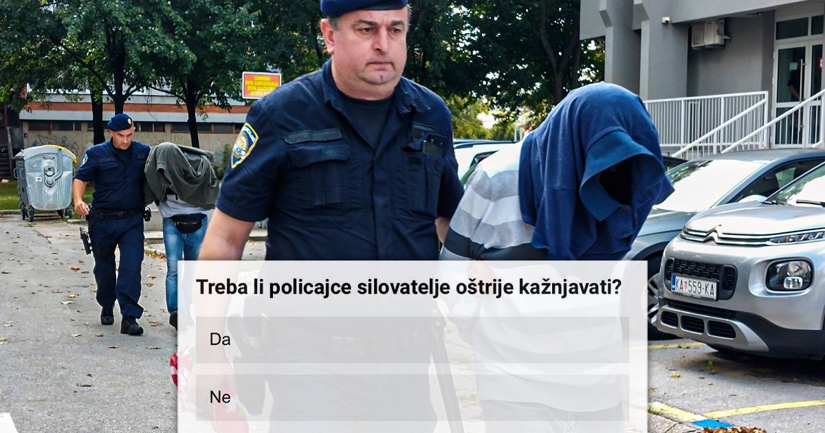 ANKETA Treba li policajce silovatelje oštrije kazniti?
