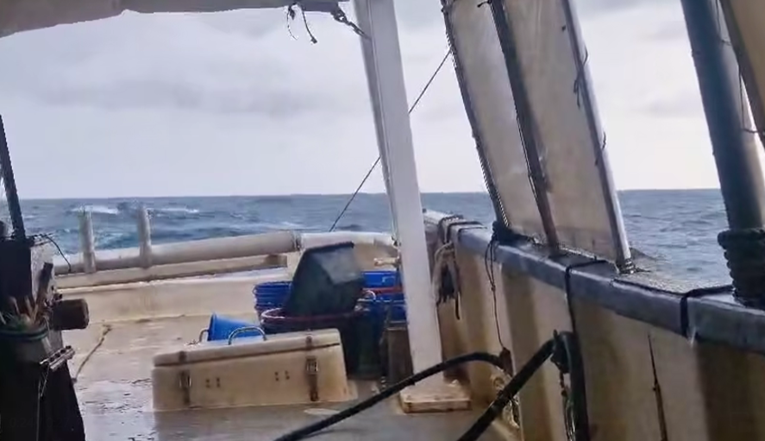 “Mrtvo more” snimljeno južno od Mljeta. Pogledajte video