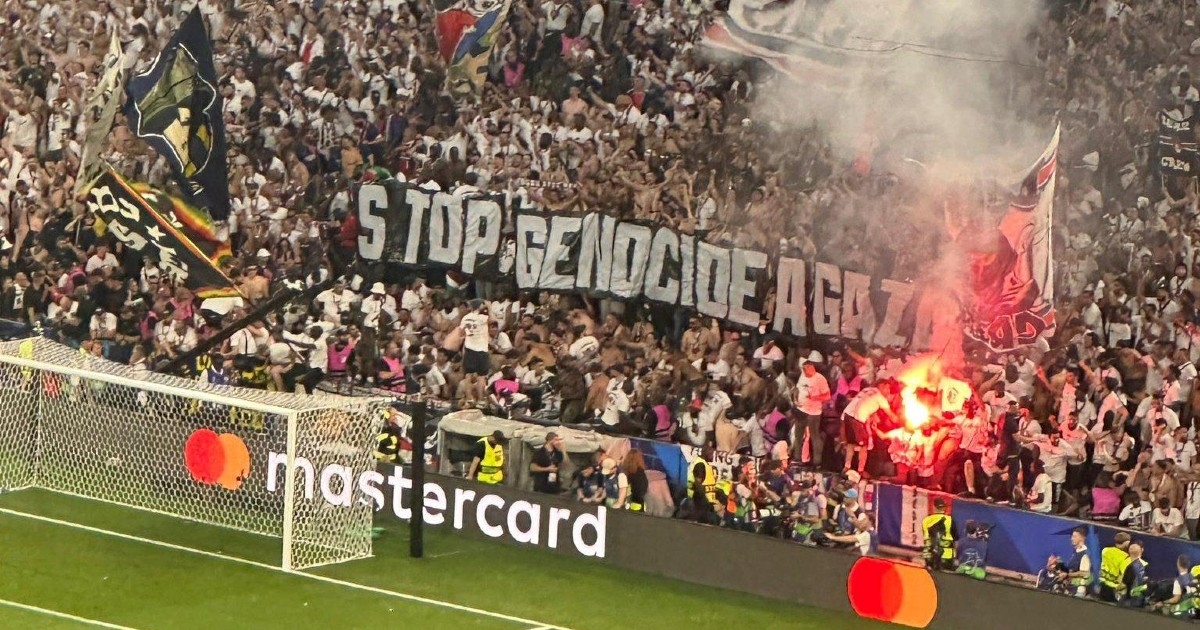 VIDEO Poruka navijača PSG-a u finalu Lige prvaka: "Zaustavite genocid u Gazi"