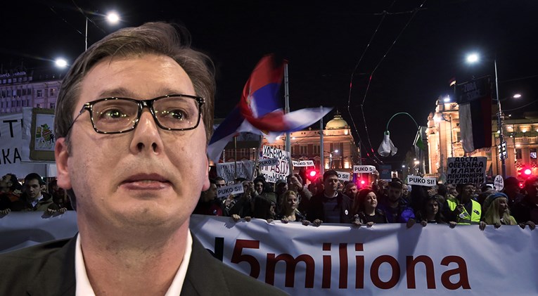 Vučić naredio puštanje i pomilovanje uhićenih prosvjednika, ali samo nekih