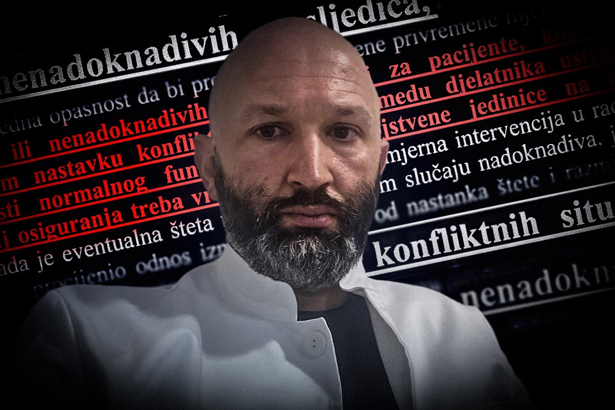 Osječk bolnica ne želi vratiti posao liječniku koji je prijavio uhićenog psihijatra