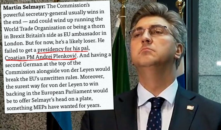 Politico: Plenković se nije uspio uhljebiti u Bruxellesu