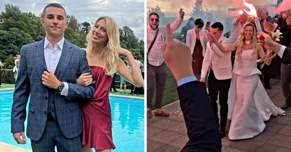 Vjenčali se Josip Brakus i Karla Turudić, prijatelji podijelili snimke sa svadbe