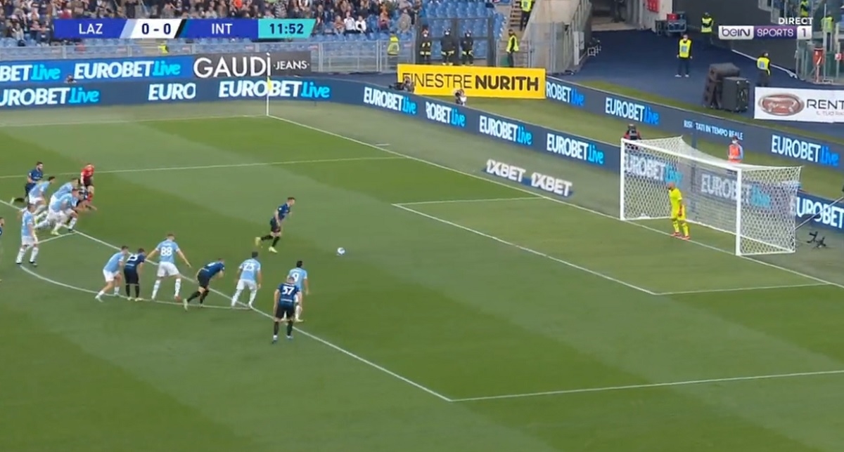 Pogledajte kako je Perišić s 11 metara zabio gol Laziju u Rimu