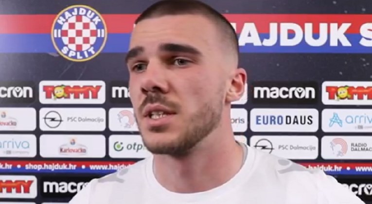 VIDEO Hajdukov stoper: Sudac nije trebao Ismajliju dati prvi žuti
