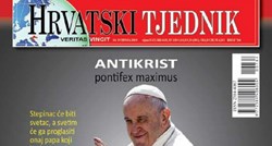 Desničarski Hrvatski tjednik Papu proglasio antikristom