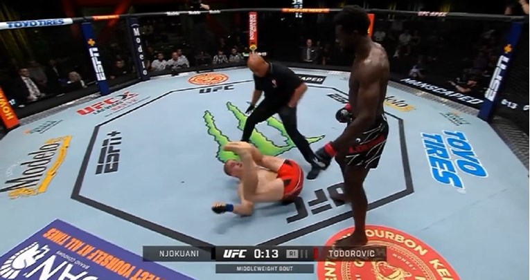 VIDEO Srpski borac brutalno je nokautiran u UFC-u. Završio na podu već u prvoj rundi
