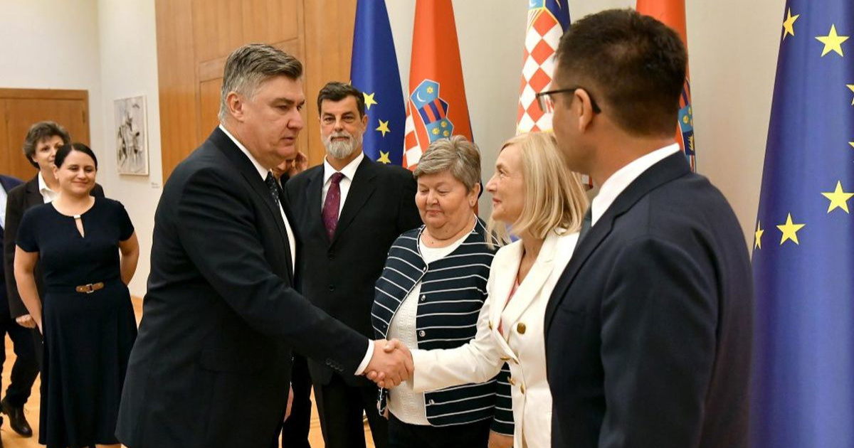 Milanović primio izaslanstvo Zajednice tehničke kulture Rijeka