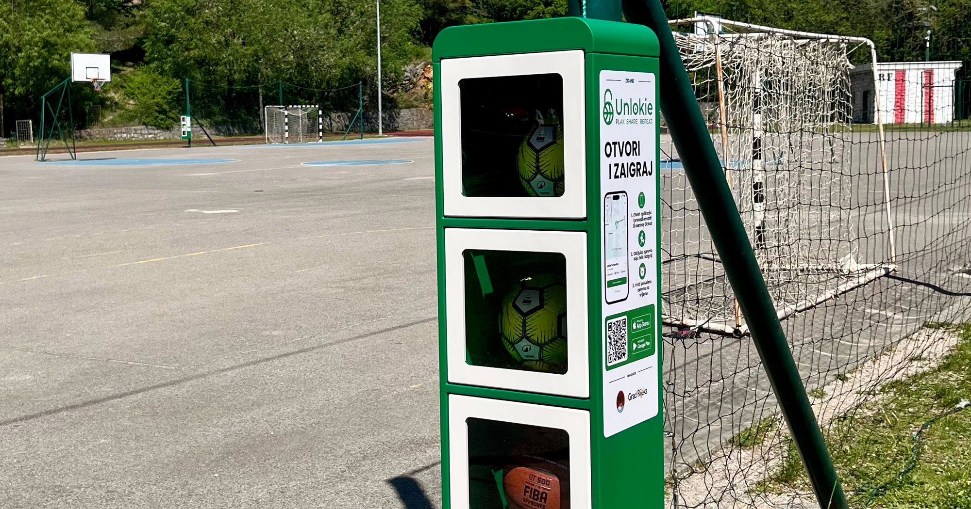 Studenti pokrenuli pametne ormariće za sportsku opremu u Rijeci