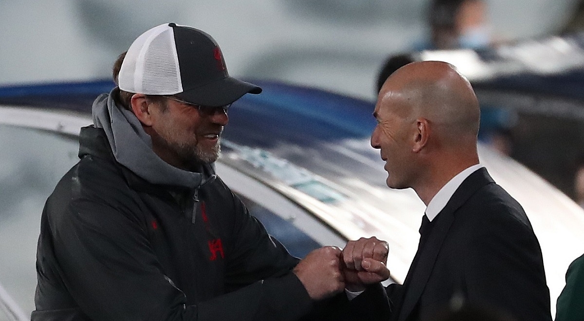 Zidane bocnuo Kloppa koji se žalio na Realov stadion