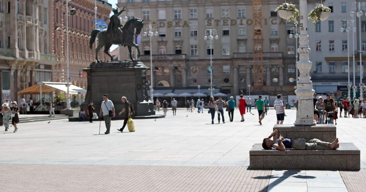 Ovako Zagrepčani provode dan na 30+ stupnjeva