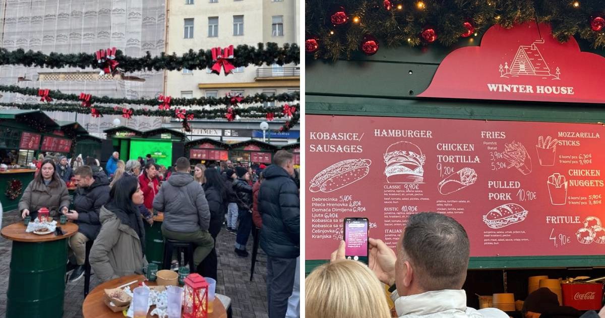 Kuhano vino od 4, Dubai germknedla 15 eura: Pogledajte cijene na Adventu u Zagrebu