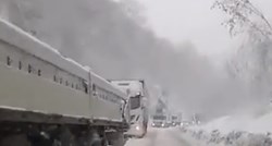 VIDEO Snježna oluja u BiH, kaos na cestama