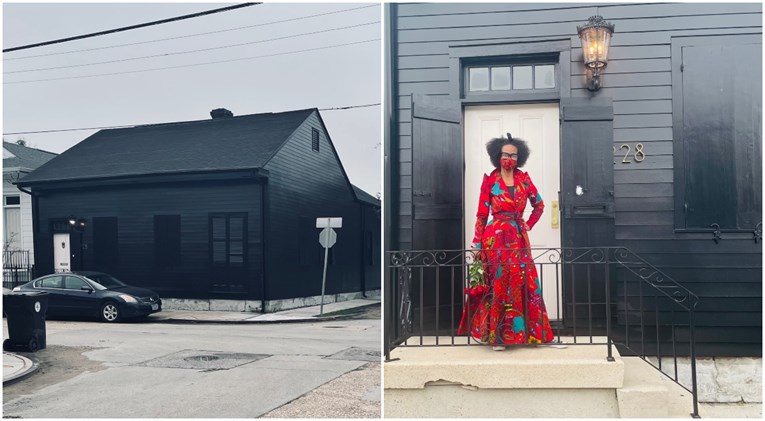 Ova je žena obojila čitavu svoju kuću u crno, a otkrila je i razlog zašto