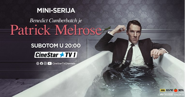 Serija koju ne smijete propustiti: Patrick Melrose ovog ožujka na CineStar TV 1