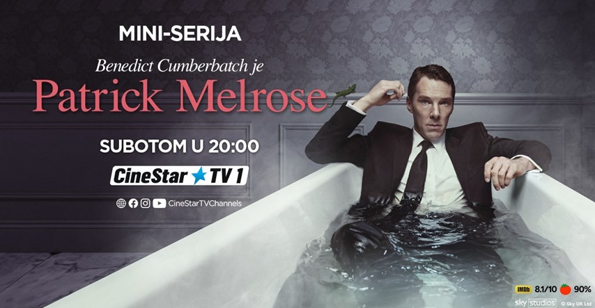 Serija koju ne smijete propustiti: Patrick Melrose ovog ožujka na CineStar TV 1