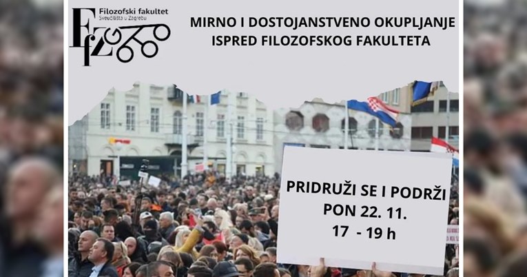 Studenti popodne prosvjeduju protiv covid-potvrda