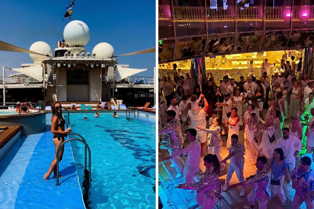 Zarobljeni su u Dubaiju, ali plešu i kupaju se: Prizori s kruzera djeluju nestvarno