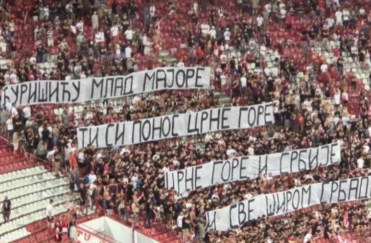 Delije na utakmici Zvezde veličale jednog od najvećih četničkih zločinaca