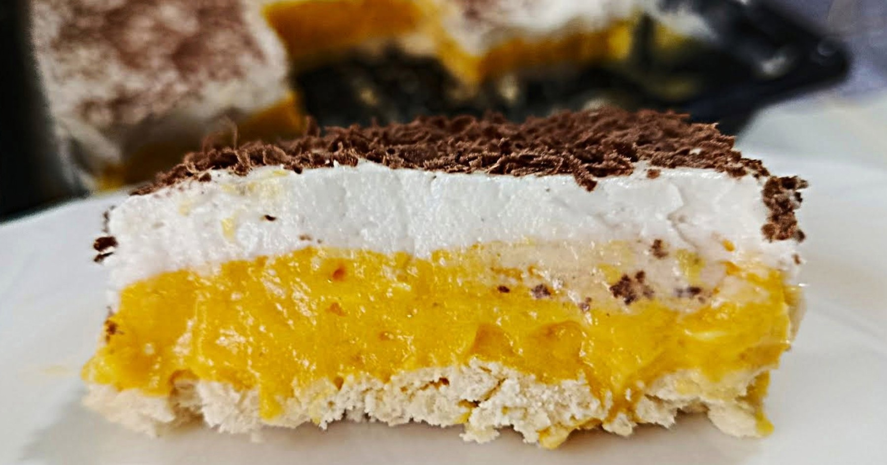 Lažna krempita bez pečenja lisnatog tijesta jedini je kolač koji vam treba za vikend