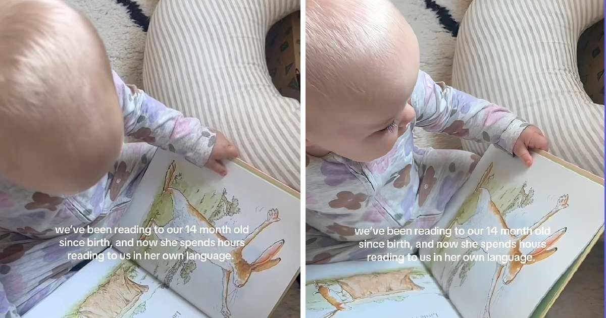 14-mjesečna djevojčica koja obožava "čitati" knjige oduševila internet