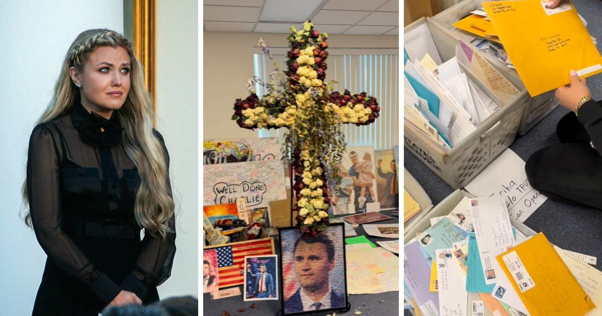 Erika Kirk pokazala darove koji su stigli nakon Charliejeve smrti