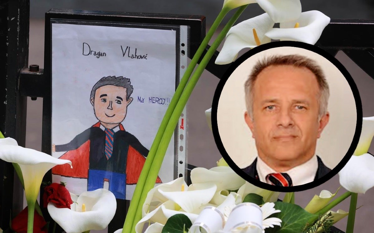 Otac učenika o ubijenom portiru: Tijelom je zaštitio našu djecu, vječno hvala Dragane