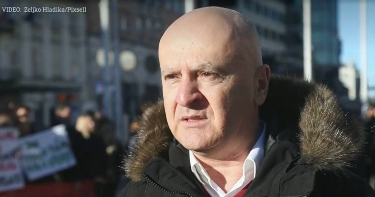 VIDEO Matić na prosvjedu protiv klečavaca: Dok sam živ, borit ću se protiv toga