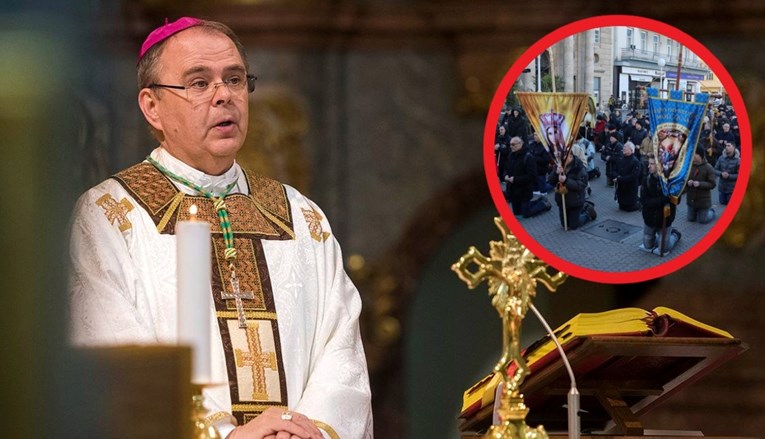 Čini se da se pojavio prvi biskup koji javno proziva klečavce s Trga