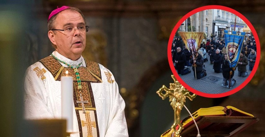Čini se da se pojavio prvi biskup koji javno proziva klečavce s Trga
