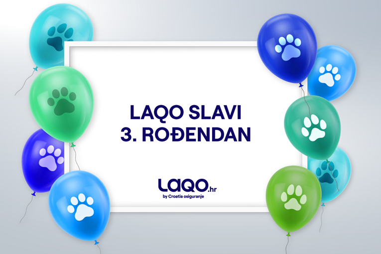 Povodom rođendana LAQO najavljuje novi proizvod: LAQO osiguranje kućnih ljubimaca