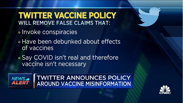 Twitter ima nova pravila, brisat će neke objave o cjepivima. Evo kakve sve