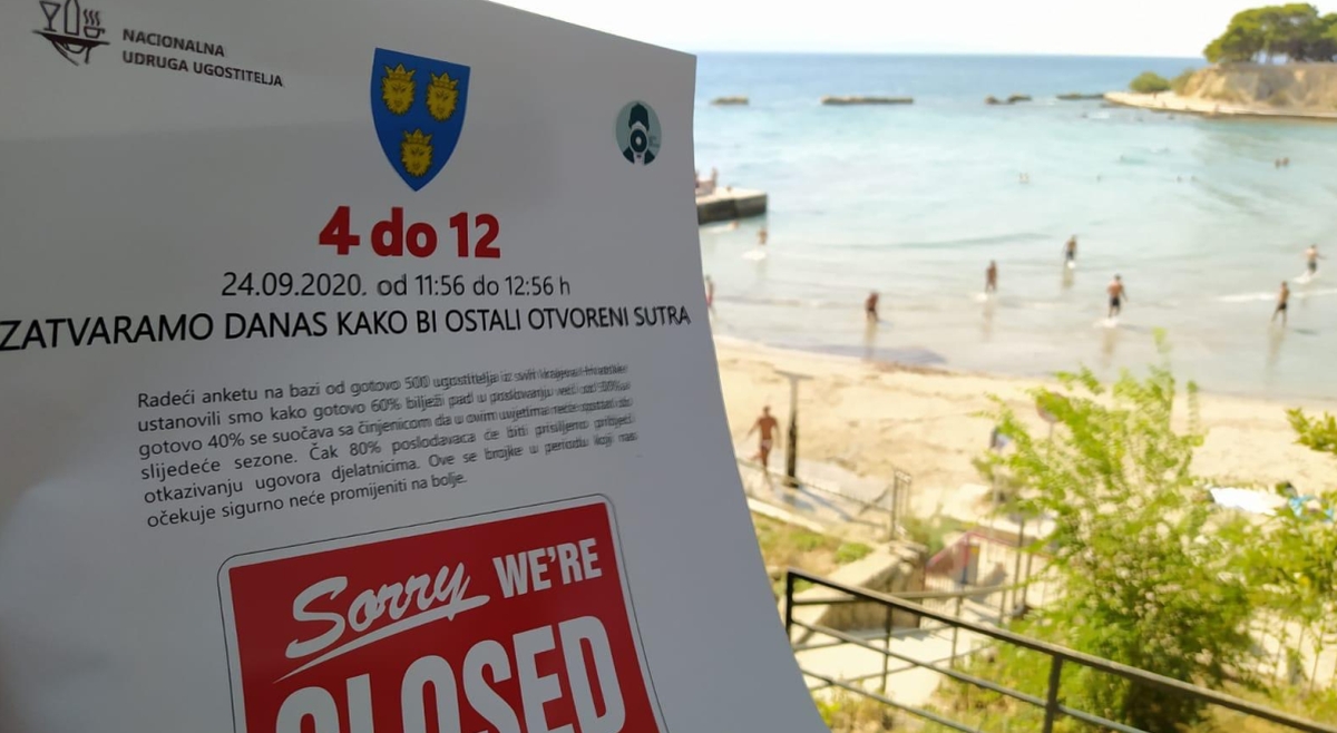 Dalmatinski ugostitelji prestaju posluživati na 1 sat: "Založili smo kuće roditelja"