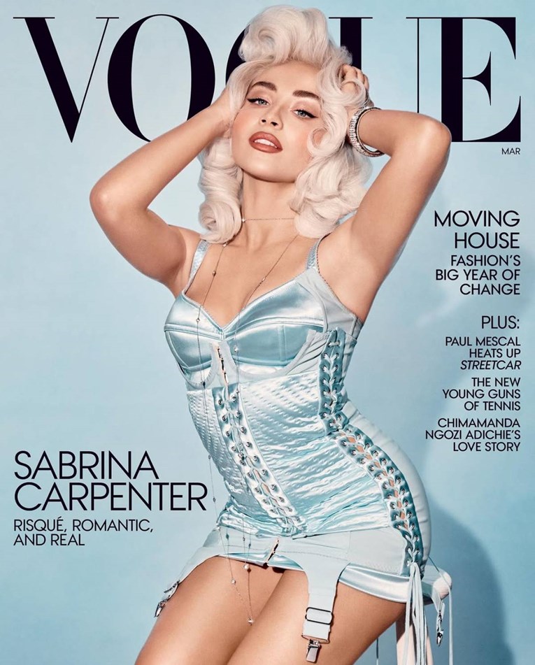 Sabrina Carpenter pozirala za Vogue, mnogi je usporedili s Marilyn Monroe