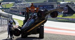 Pogledajte Mercedesovu katastrofu u kvalifikacijama za sprint Velike nagrade Austrije