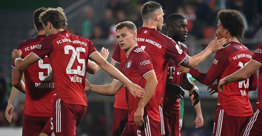 Uvjerljiva pobjeda Bayerna kod posljednje ekipe Bundeslige, Stanišić ušao pred kraj