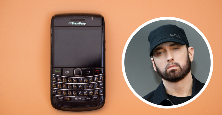 Eminem koristi telefon koji je zastario. Ljudi pišu: Pametno