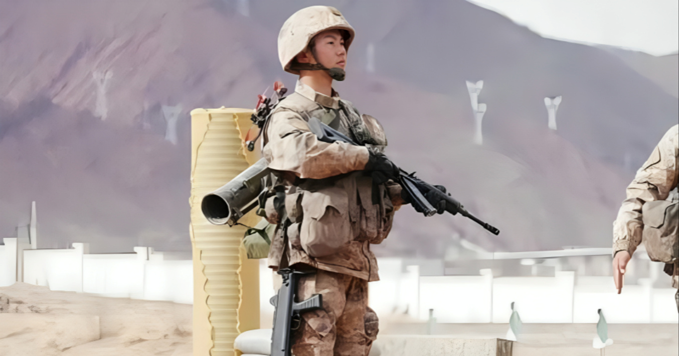 Kina objavila fotografiju "supervojnika"