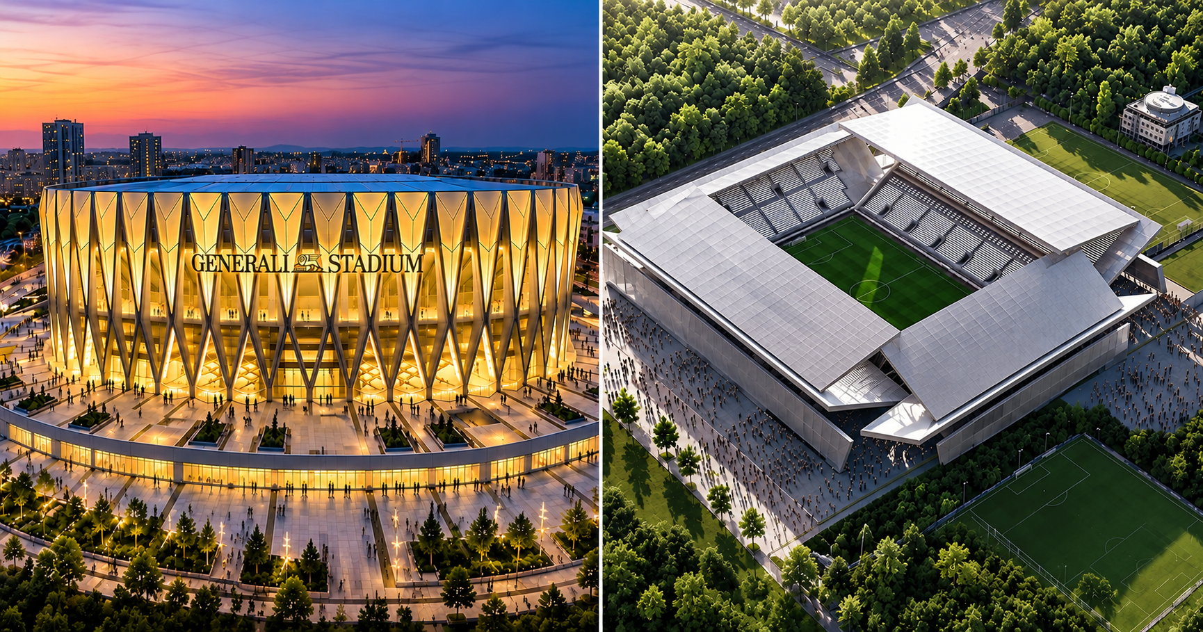 Ovo je novi stadion u Milanu. A ovo su milanski arhitekti zamislili za Zagreb