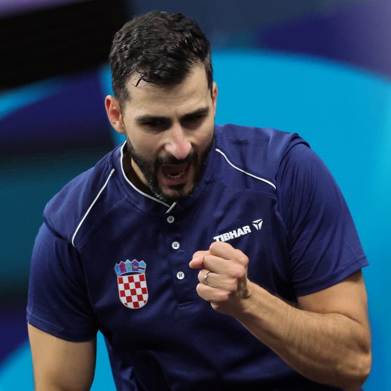 Andrej Gaćina plasirao se u osminu finala Europskog prvenstva u stolnom tenisu