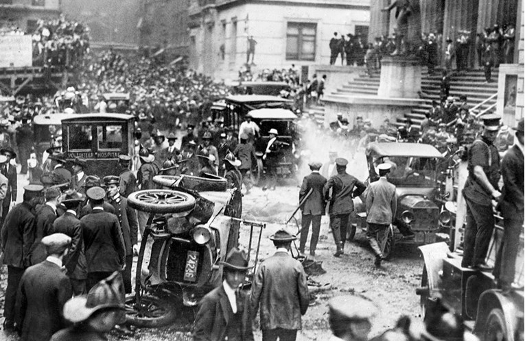 Tog dana bomba na Wall Streetu ubila je mnoge. Počinitelji nikad nisu otkriveni