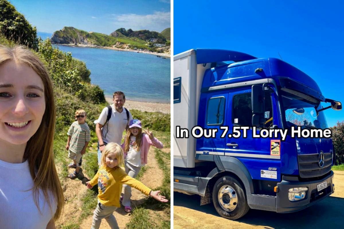 S troje djece žive u kamionu i putuju svijetom. Otkrili su kako školuju klince